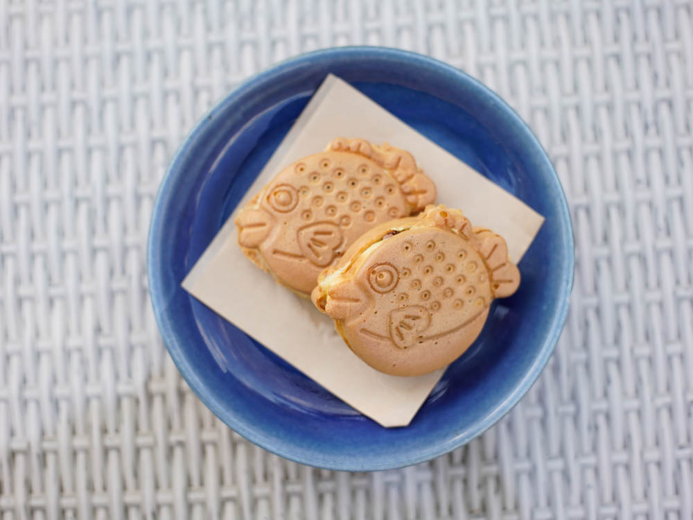 「出雲大社」の参拝前後に。まんまるかわいい“おふく焼き”を食べ歩き！