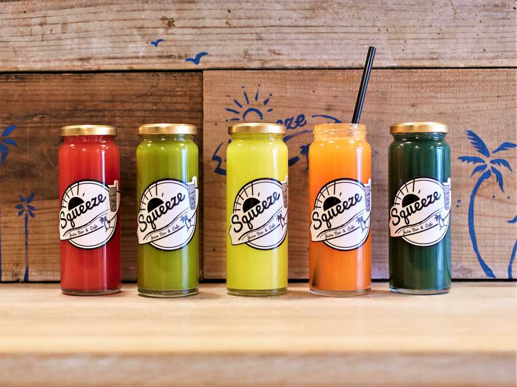 コールドプレスジュース 1本790～1250円
