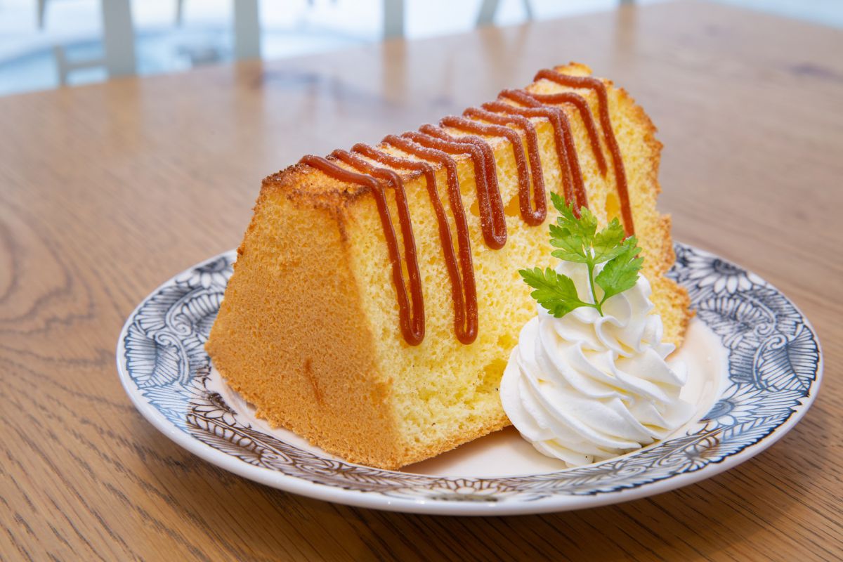 シフォントースト（キャラメルソース）420円