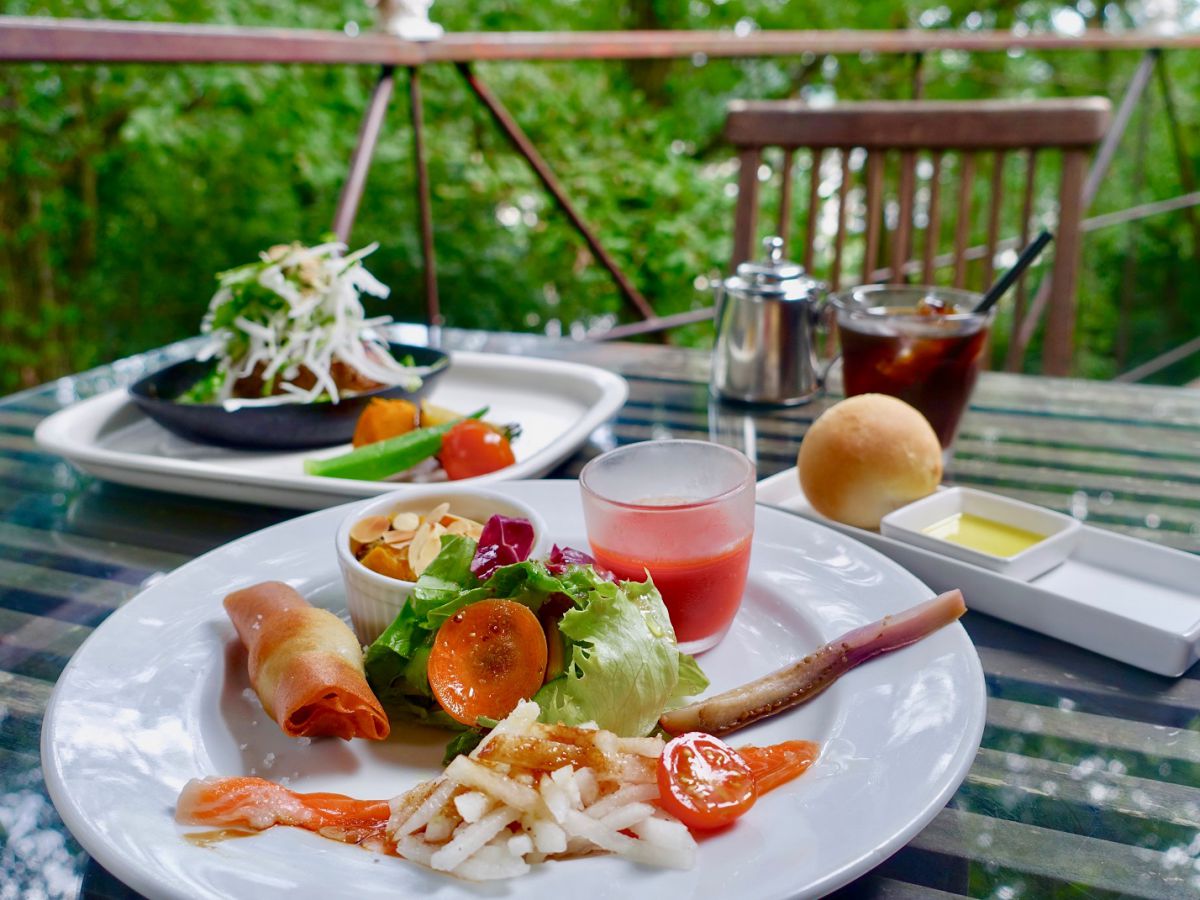 野菜たっぷりのヘルシーな前菜からワクワク 宇都宮のカフェランチでリゾート気分♩