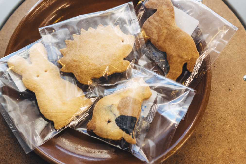 どうぶつクッキーは1個120円