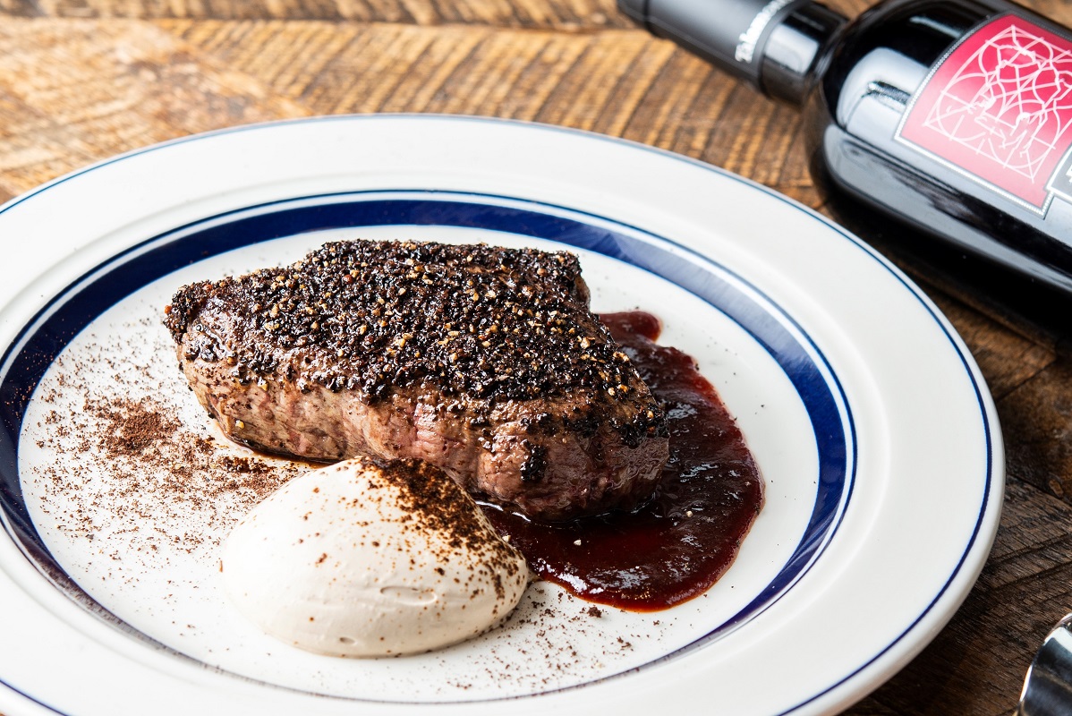 「コーヒーステーキ」2480円(税抜)