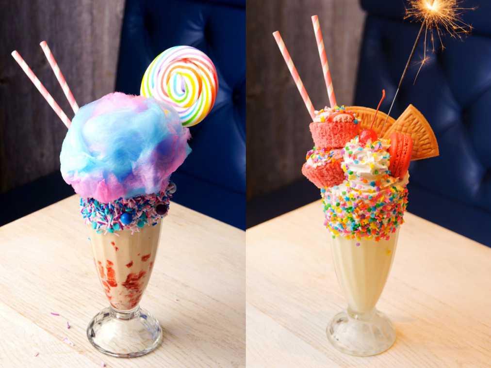 あの人気ハンバーガー店の裏看板メニュー!?巨大シェイクのインスタ映えがすごい