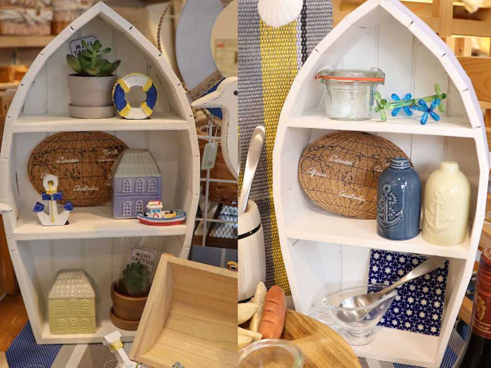 木製パドル船ラック　1080円 ※無くなり次第終了