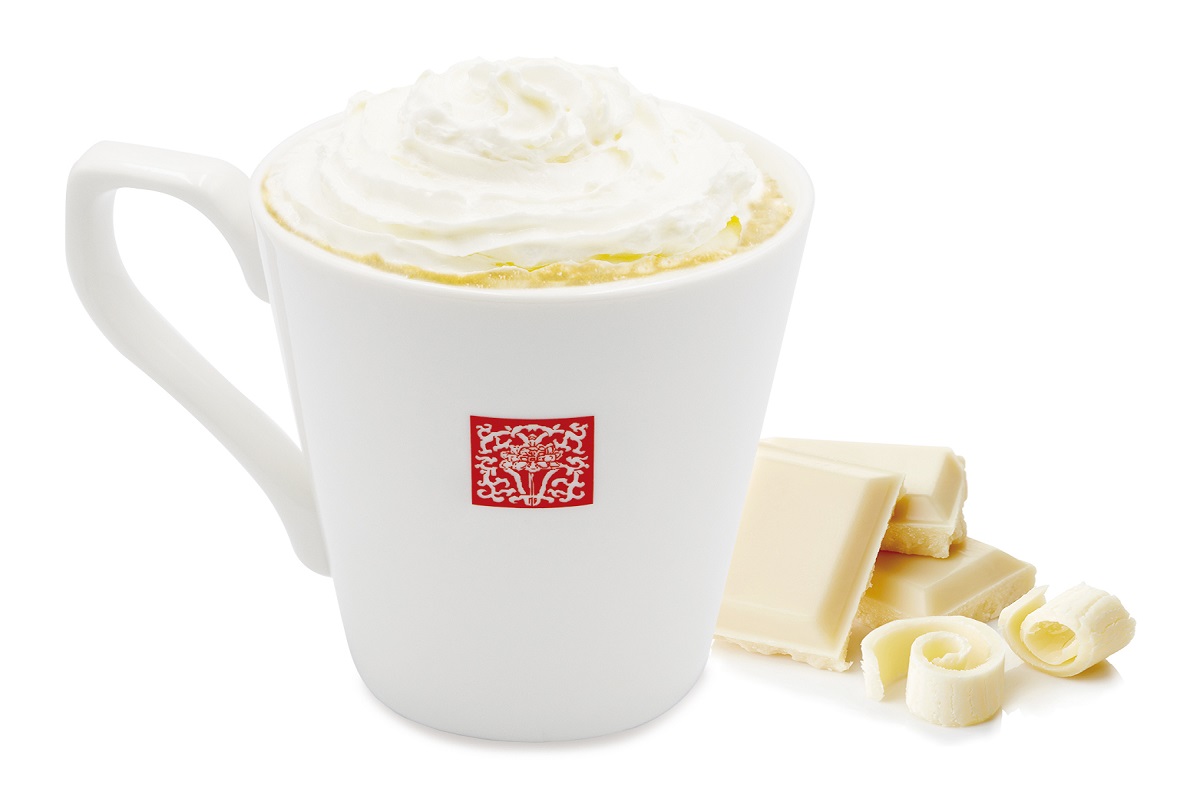 「タピオカホワイトショコラミルクティー」600円(税抜) 