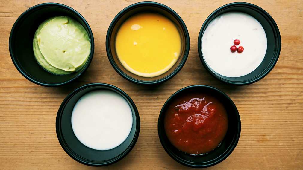 追加ディップ 各150円