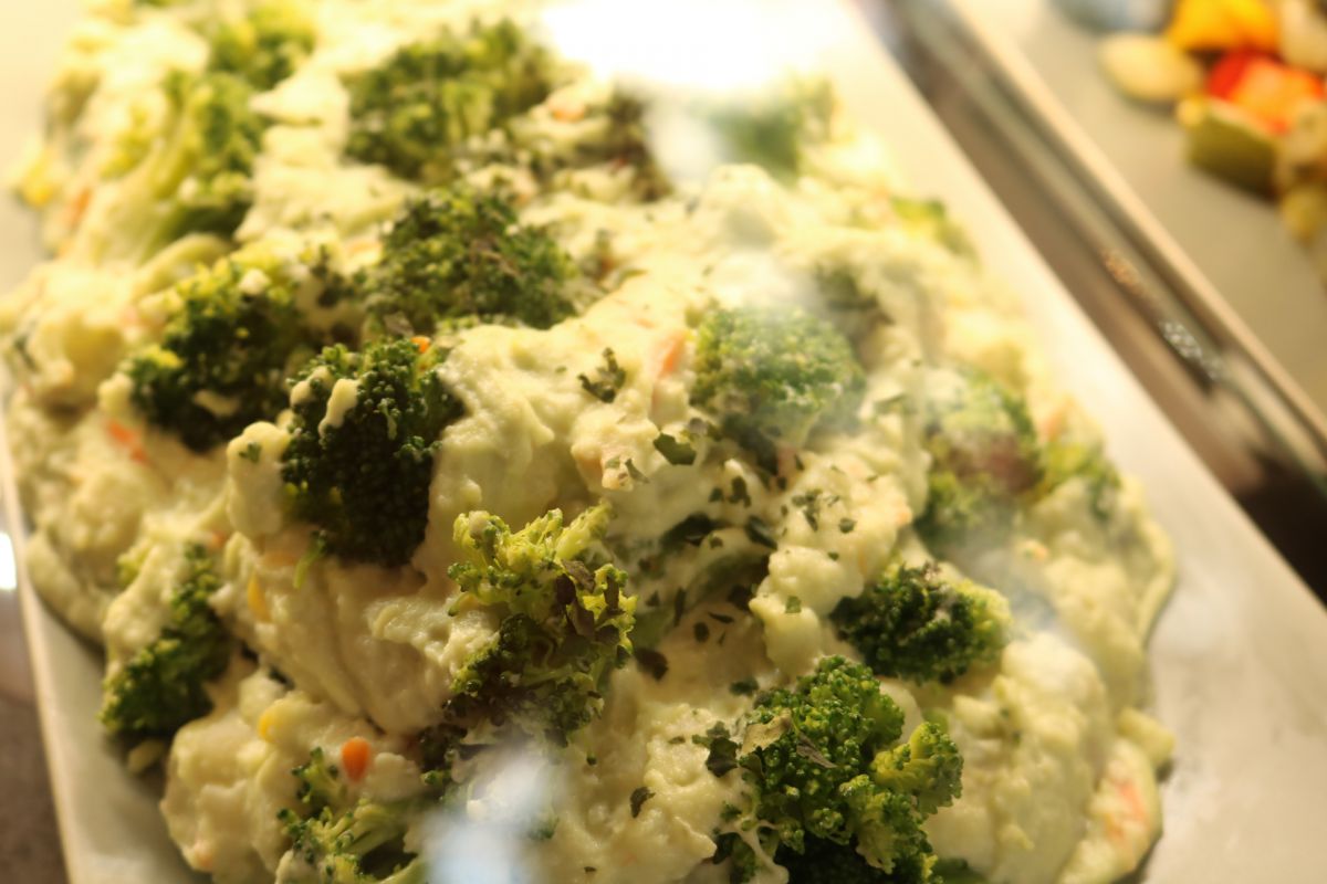 抹茶ポテトサラダ