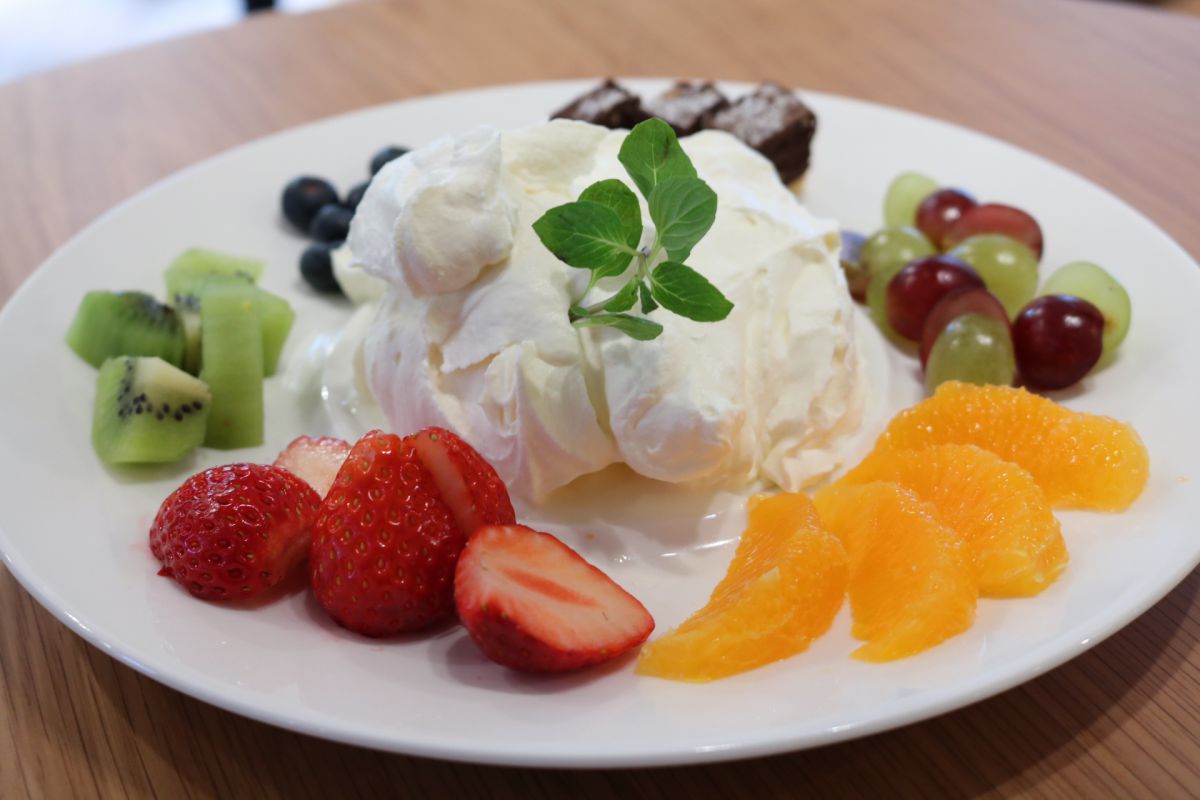 季節のお皿パフェ1200円