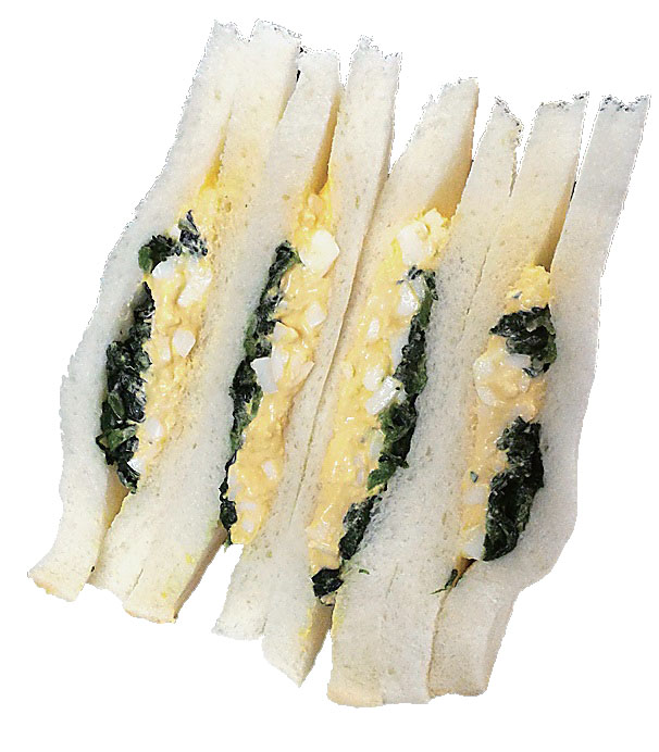 樋口金松堂　ホウレンソウとマヨタマサンドイッチ