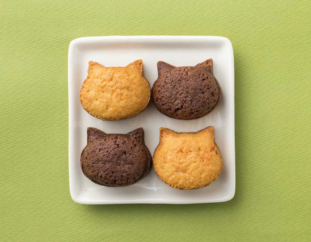 いろねこフィナンシェ１個100円　※価格は2018年12月現在