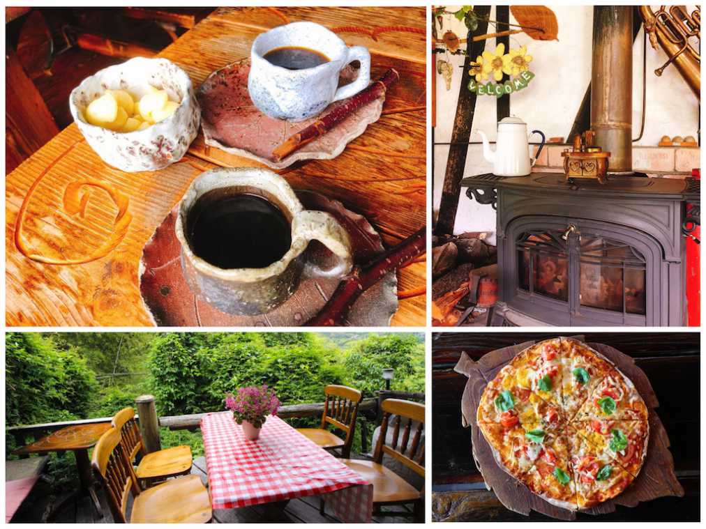 山奥で料理と自然に癒されて。手作りログハウスの週末限定レストラン