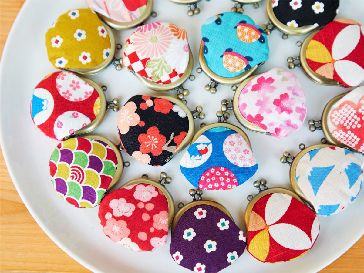 1.6寸ミニがま口 各980円