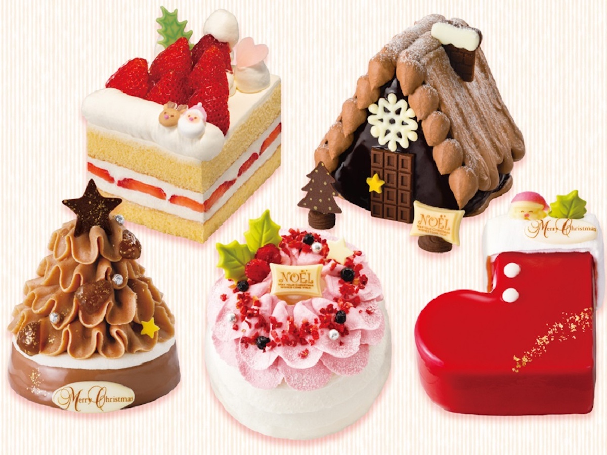 “銀のぶどう”の1～2人用のプライベートサイズクリスマスケーキがキュート