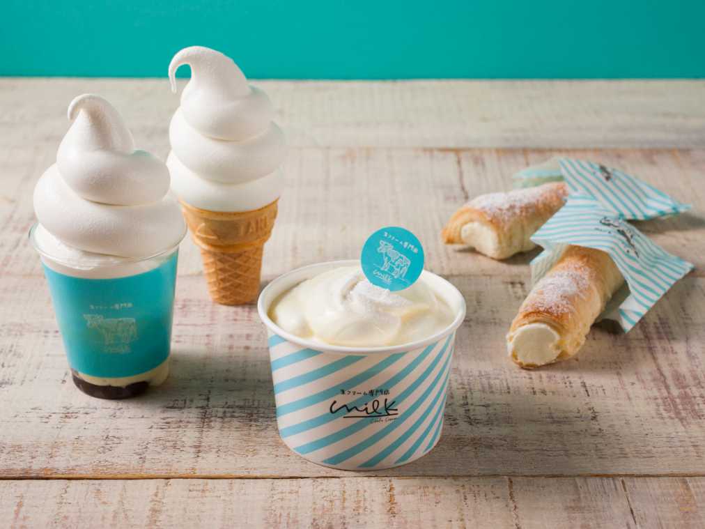 真っ白でふわふわのアイツを思う存分堪能！日本初、生クリームの専門店
