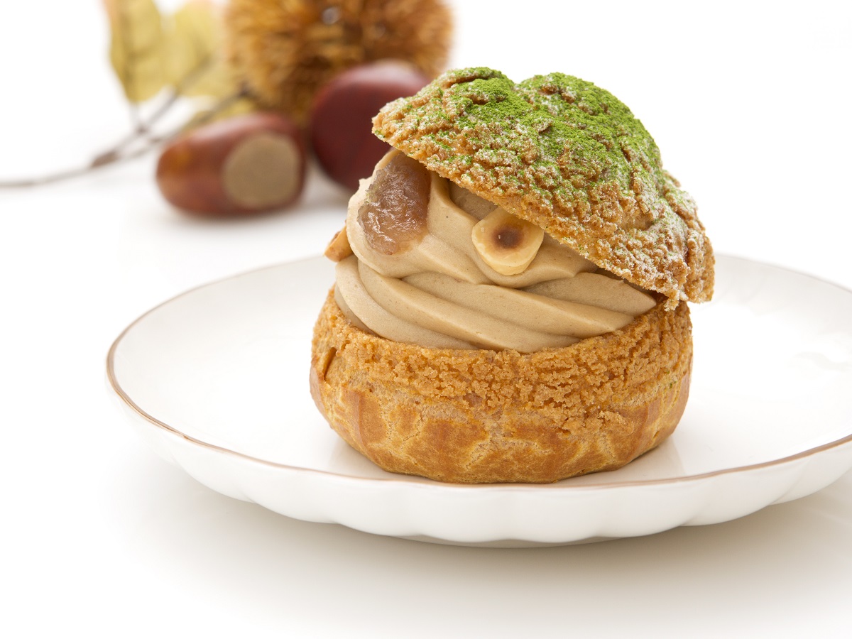 パリで人気のマロンと抹茶のシュークリームが新宿伊勢丹に期間限定で登場！