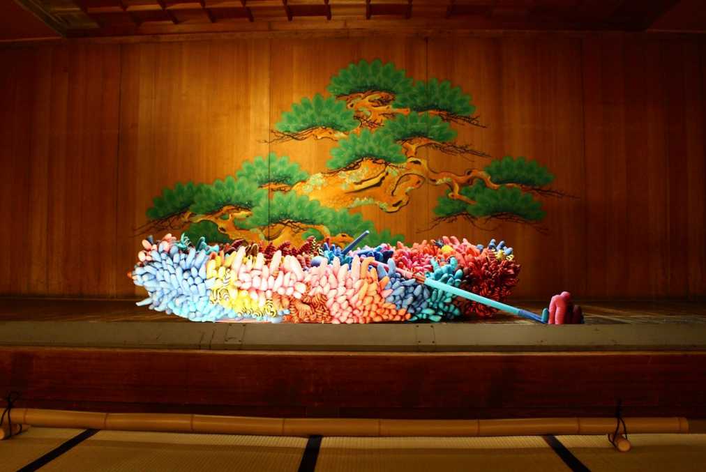 第4展示室 花の間「私の魂を乗せてゆくボート」1989年