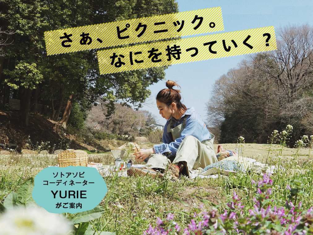 さぁ、ピクニック。なにを持っていく？