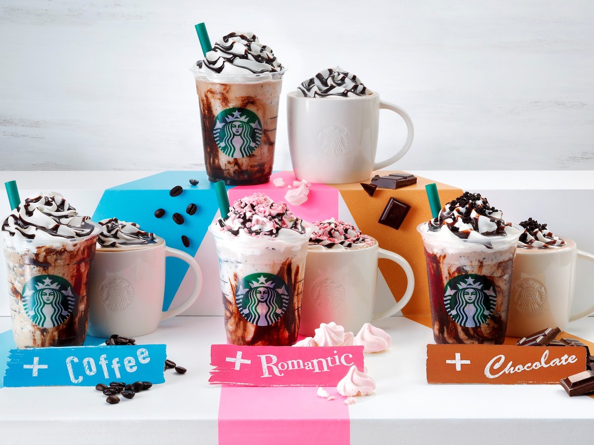 “スタバのバレンタイン”はチョコ好きにはたまらない3つのカスタマイズビバレッジ
