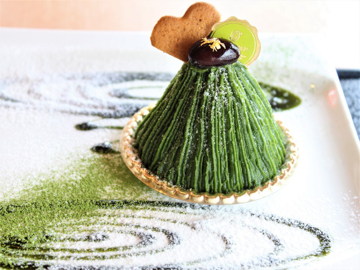 抹茶の香りに癒やされるひととき！愛情いっぱいの和製モンブラン