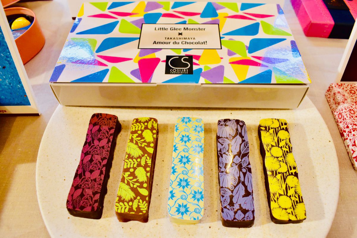 アムール・デュ・ショコラ×リトル・グリー・モンスター 限定ショコラ BOX 2700円