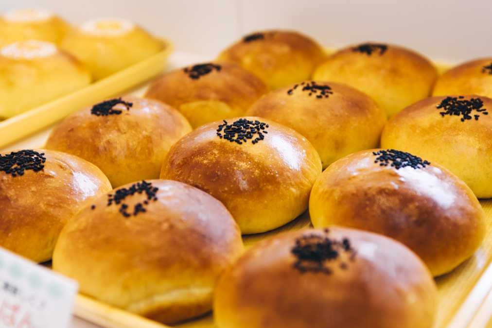 創業時から変わらない味の小倉あんぱん160円