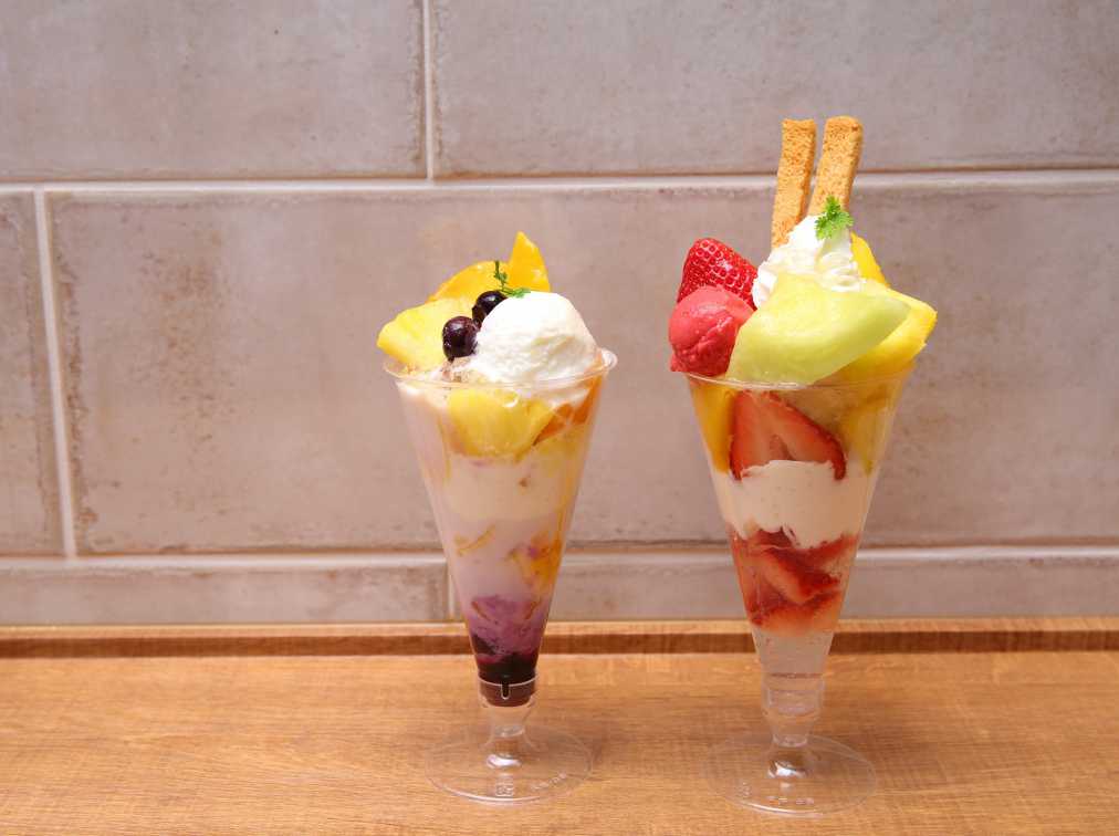 老舗果物店の新業態！フルーツたっぷりの#シメパフェはいかが？