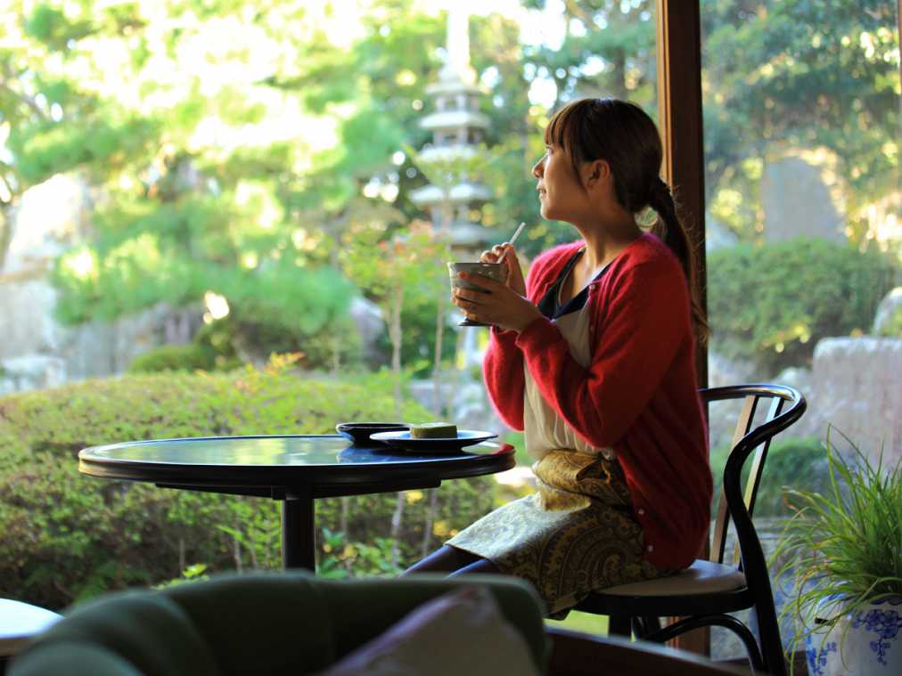 ホトリテイ（畔亭）にはもう行った？萩の日本庭園が望める古民家カフェ