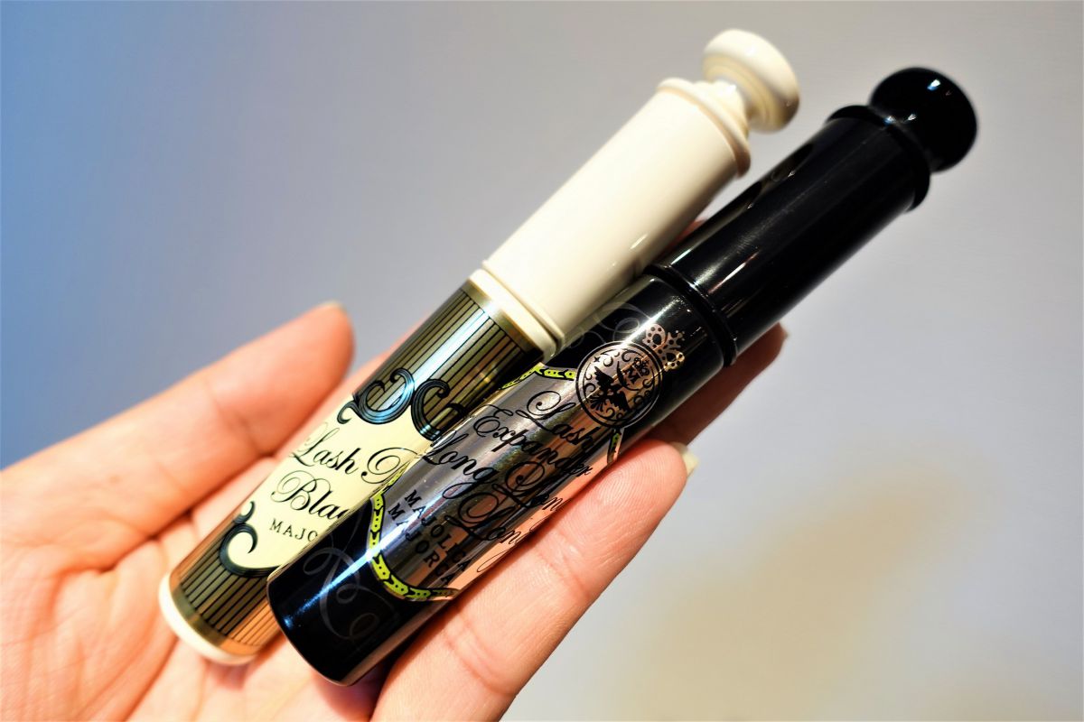 “マジョリカマジョルカ　ラッシュ　エキスパンダー　ロングロングロング” “マジョリカマジョルカ　ラッシュボーン　ブラックファイバーイン”