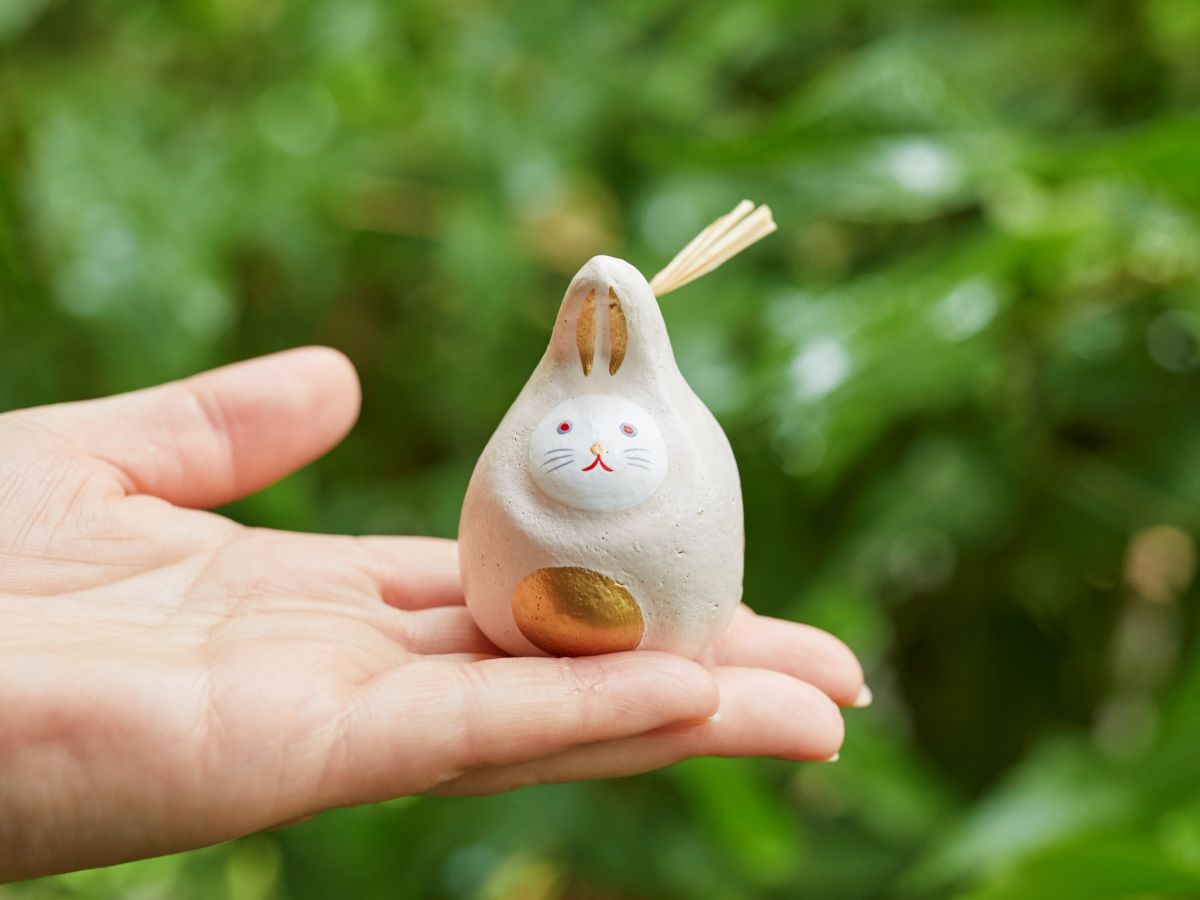 うさぎ土鈴 800円