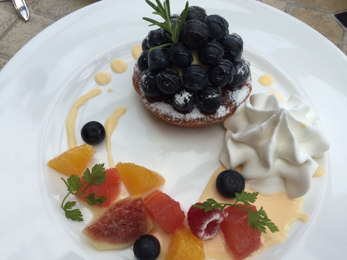 ブルーベリーのタルト　470円