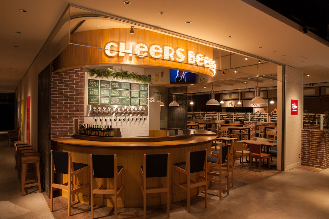 iBEER LE SUN PALM渋谷ヒカリエの店内