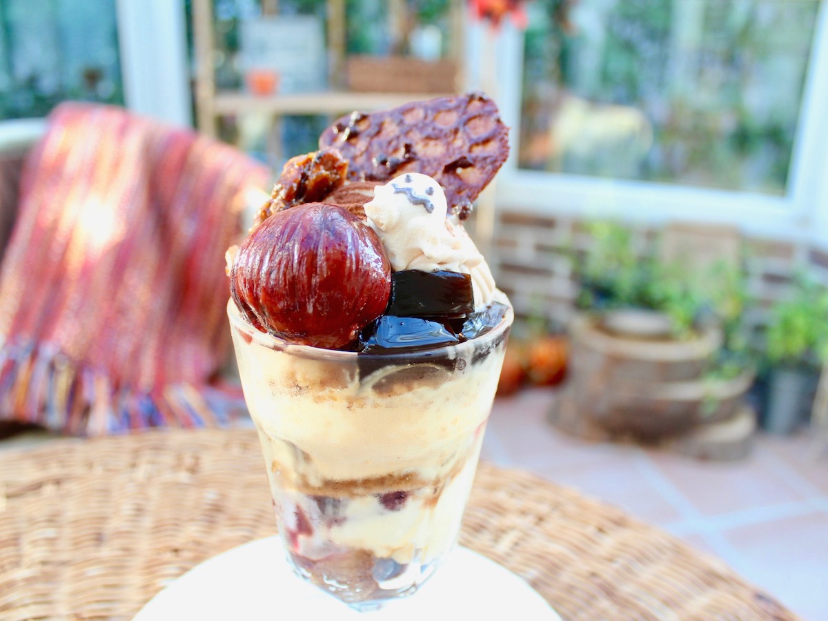 横浜・たまプラーザで発見！コンフォートな一軒家カフェでほおばる季節のパフェ