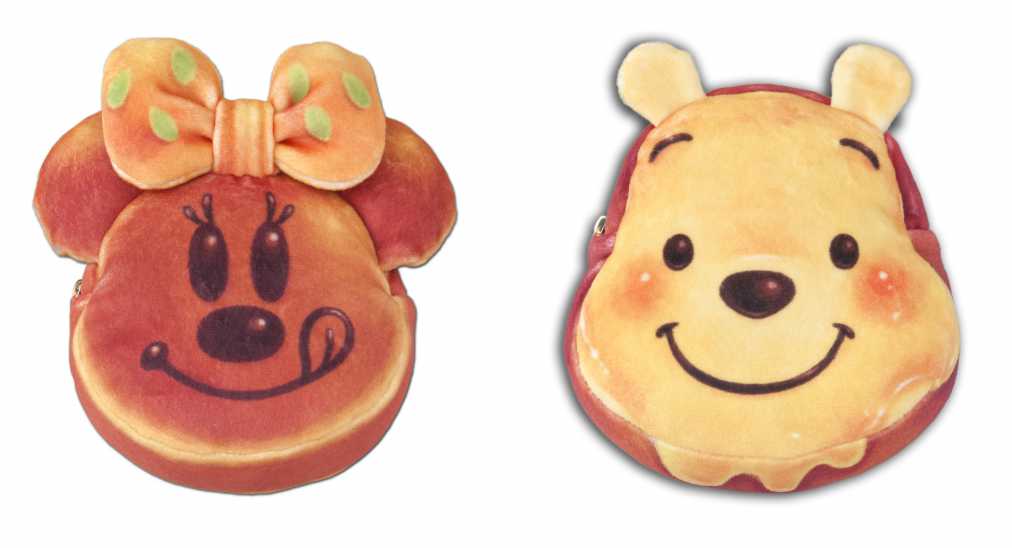 手ざわり抜群のポーチ各1500円