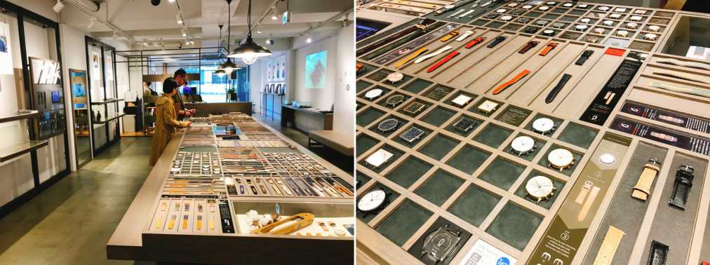 文字盤1万5120円〜、ストラップ3780円〜