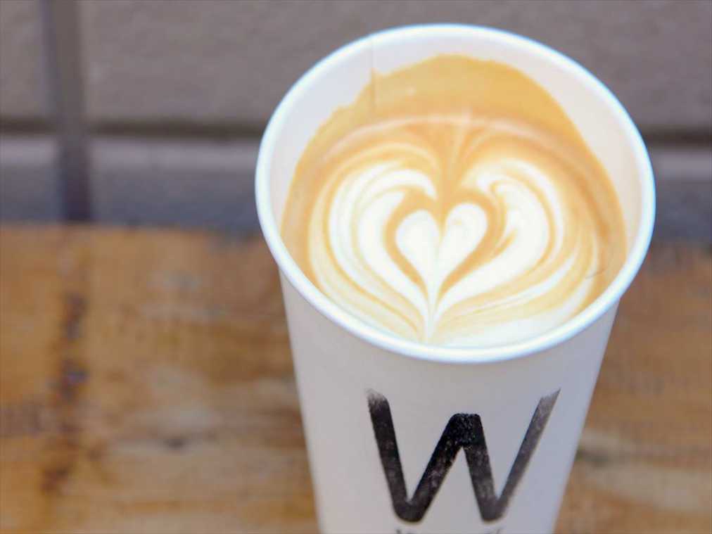 カフェラテ 450円