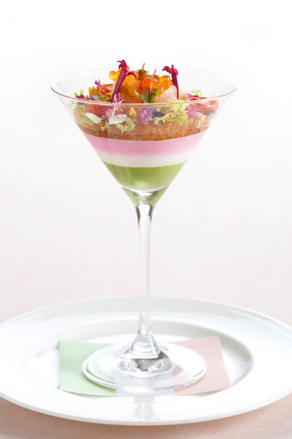 「ひなまつりランチ」の前菜