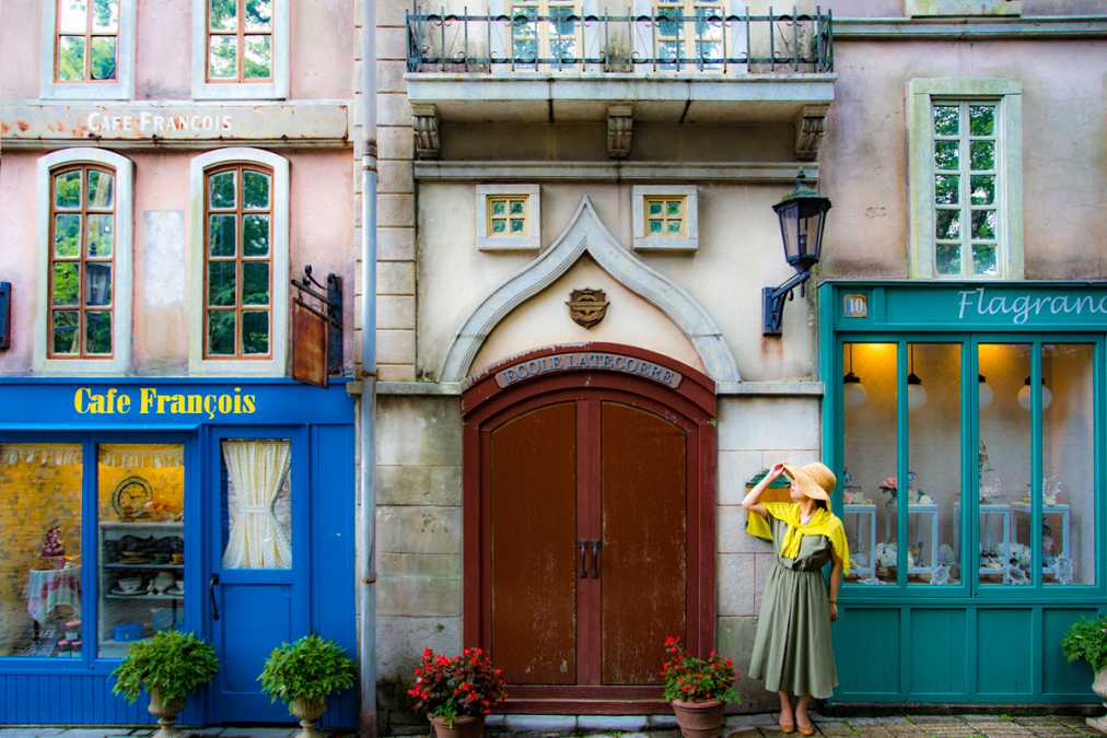 「フランスに行ってきました」なんて言えちゃいそうな写真をパチリ