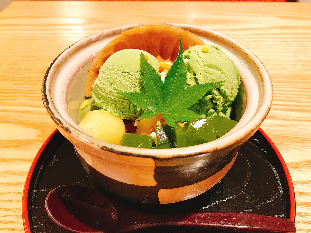 抹茶パフェ 980円