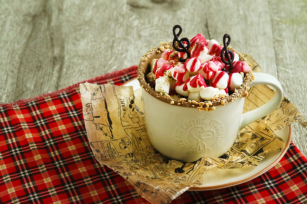 シュローダーのマシュマロミルク850円