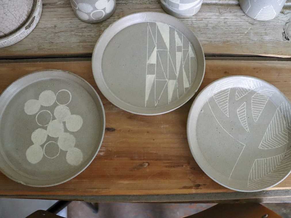 plate S　左からseed、bark、conifer　4200円