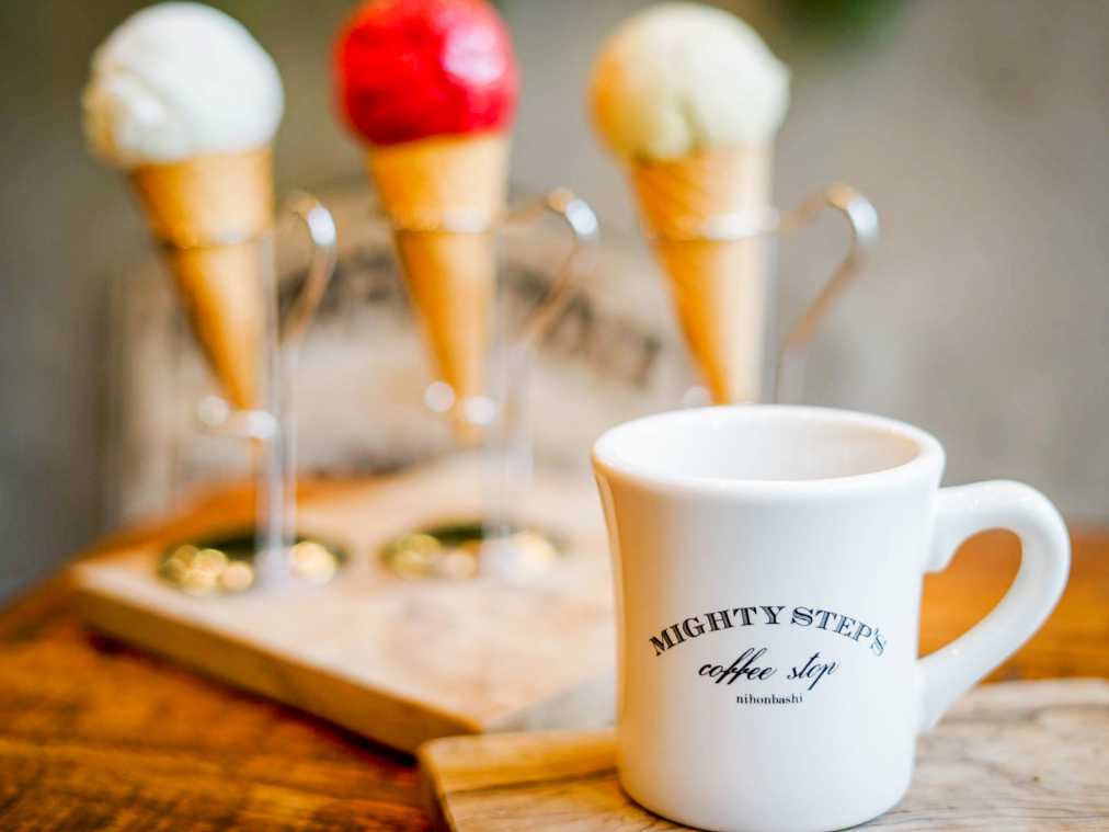 コーヒーのお供にキュートなアイスはいかが?フォトジェニックなブルックリン風コーヒースタンド
