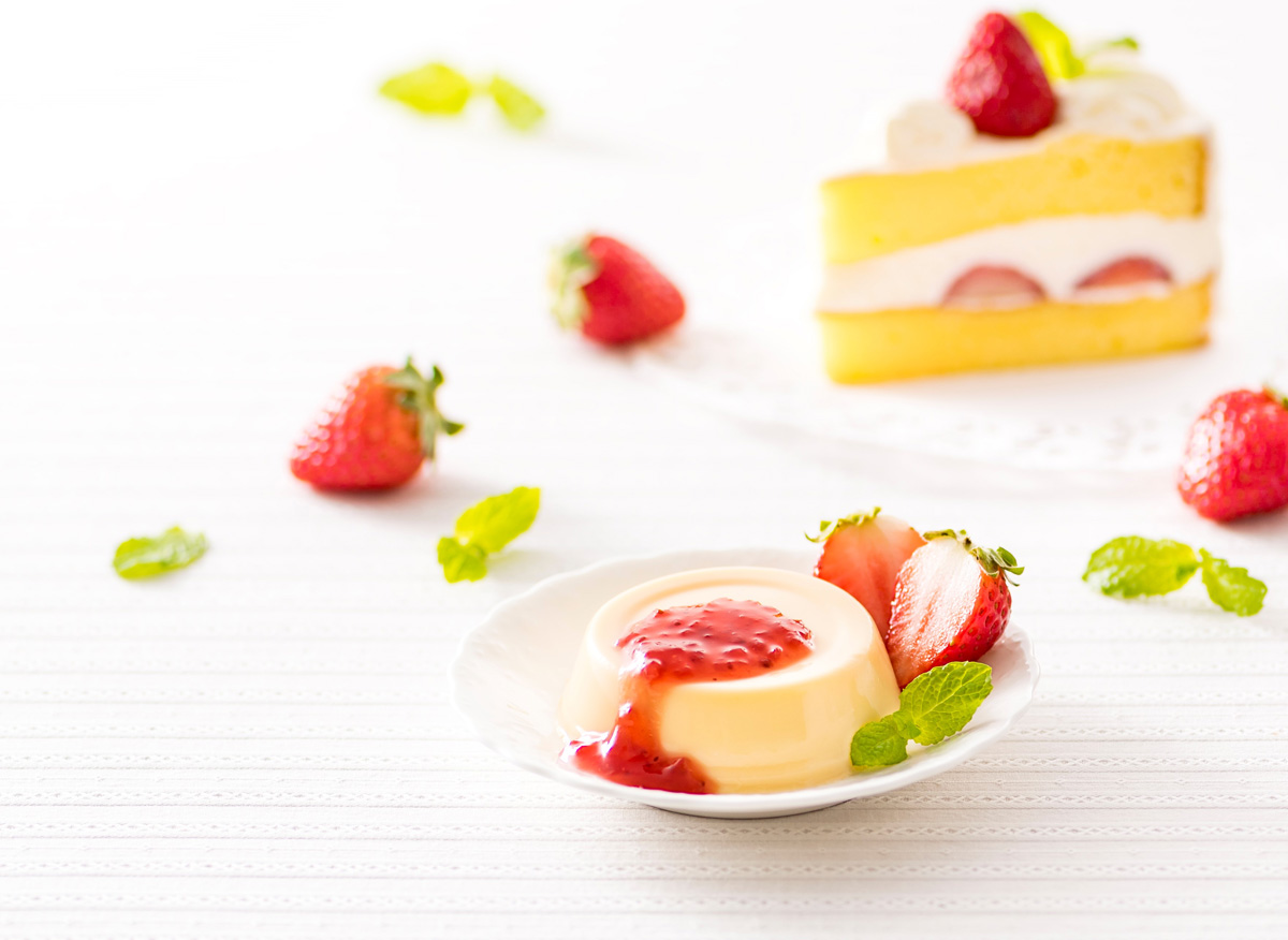 25周年の神戸プリンはいちごのショートケーキ味（3個入980円）