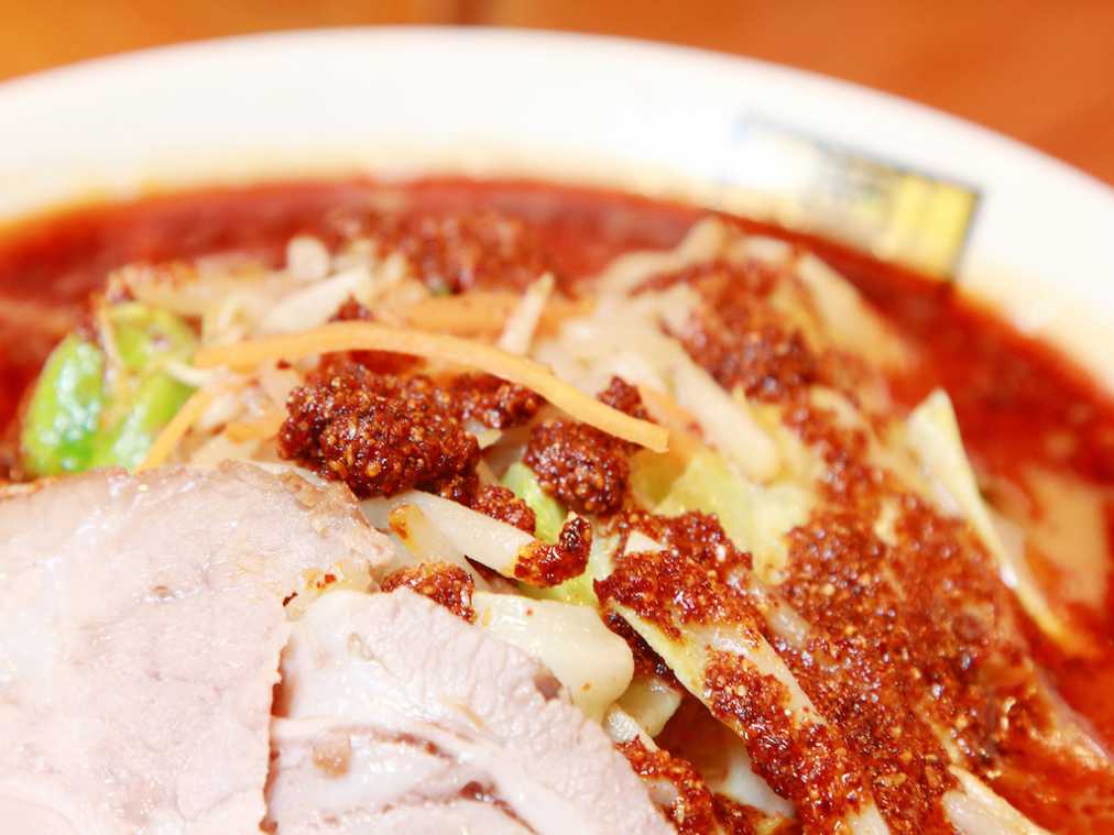 激戦区練馬でNo.1のうま辛ラーメン！濃厚なのに野菜もたっぷり！