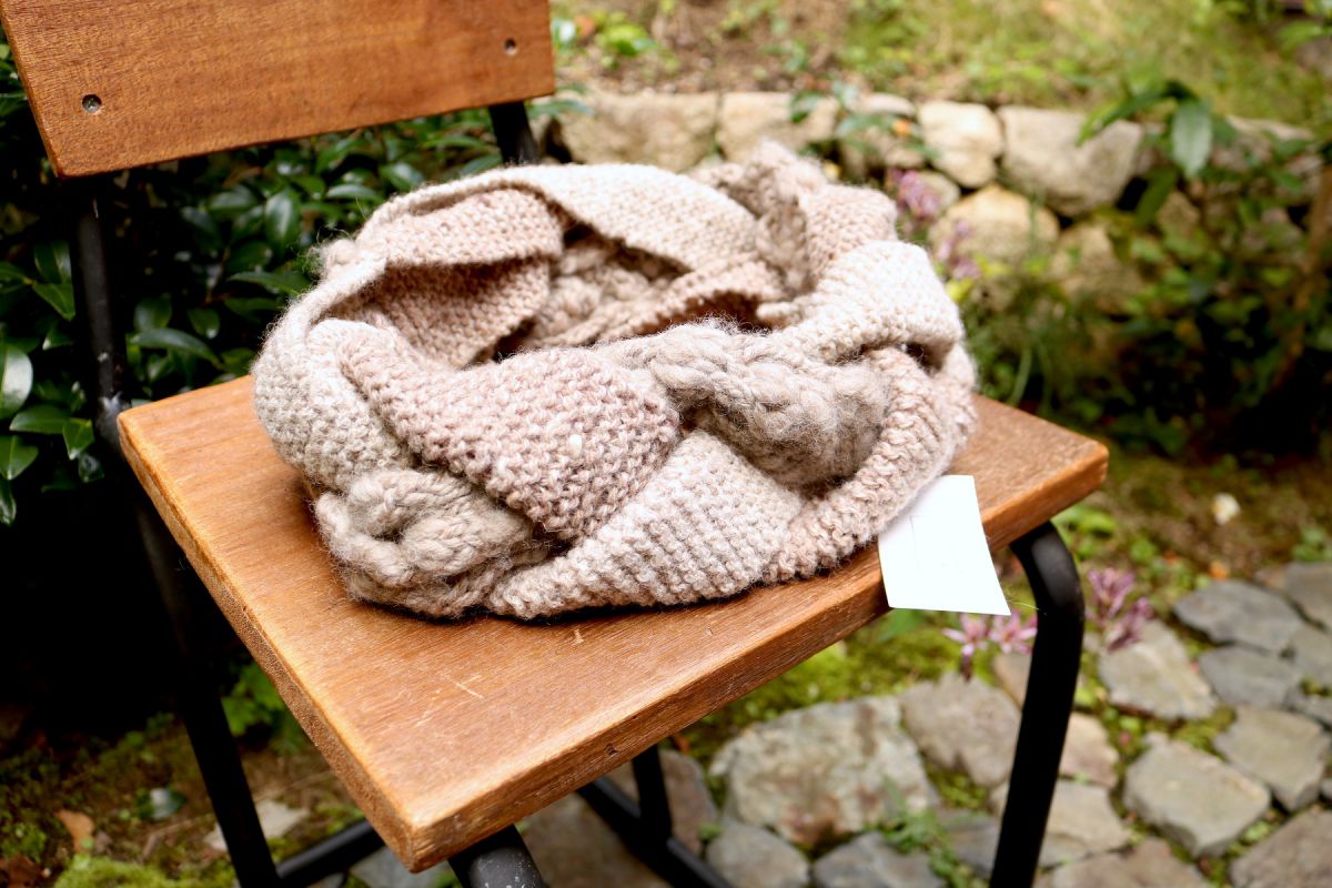 スヌードキット 3238円(税込※毛糸、作り方レシピ付き)