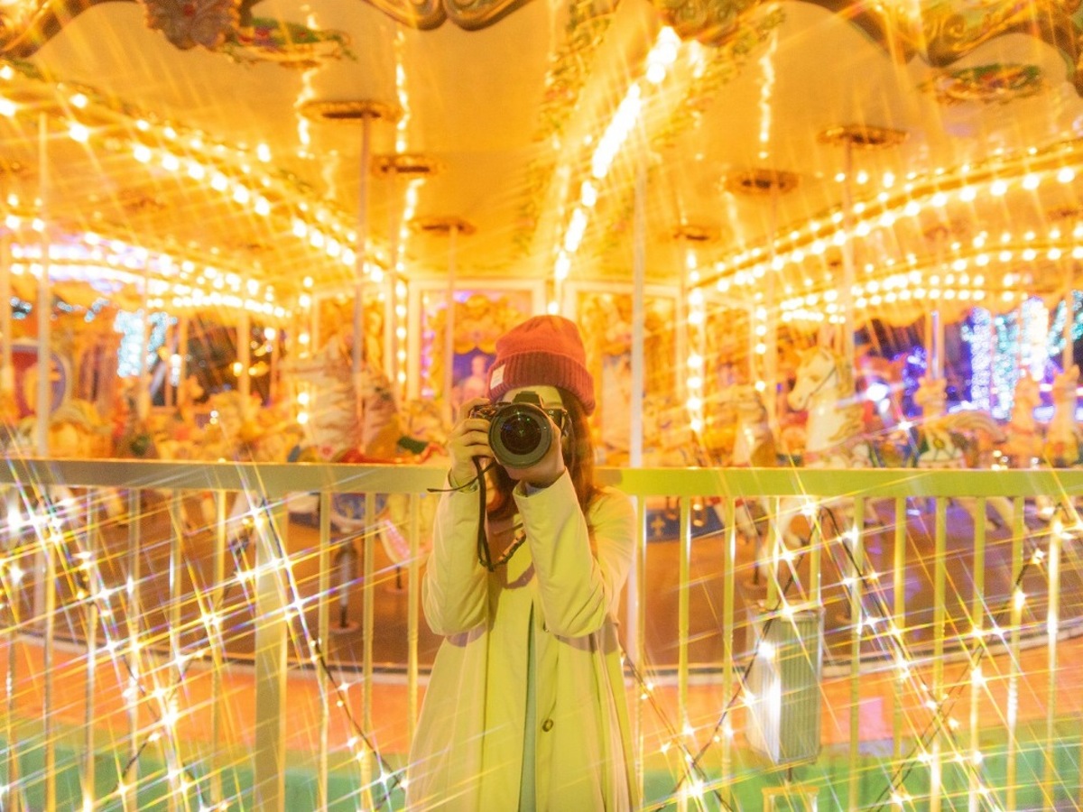 ロマンティックな夜の遊園地「キラメキノセカイ」が広島・みろくの里で開催