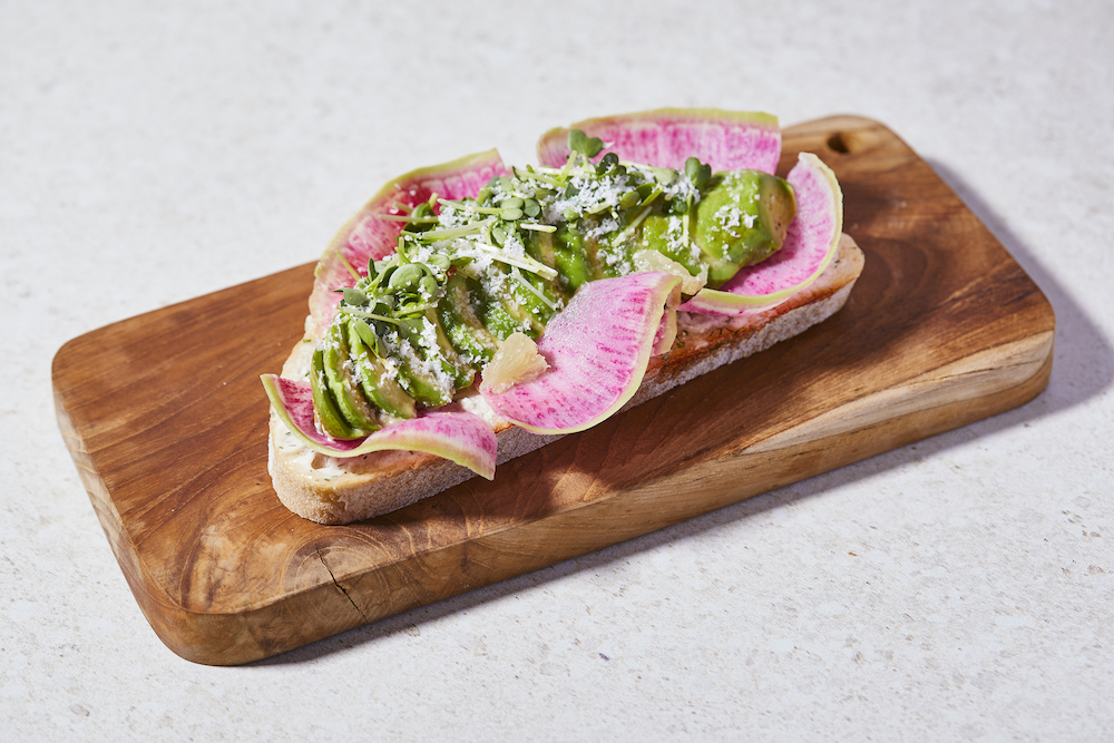 アボカドトースト500円