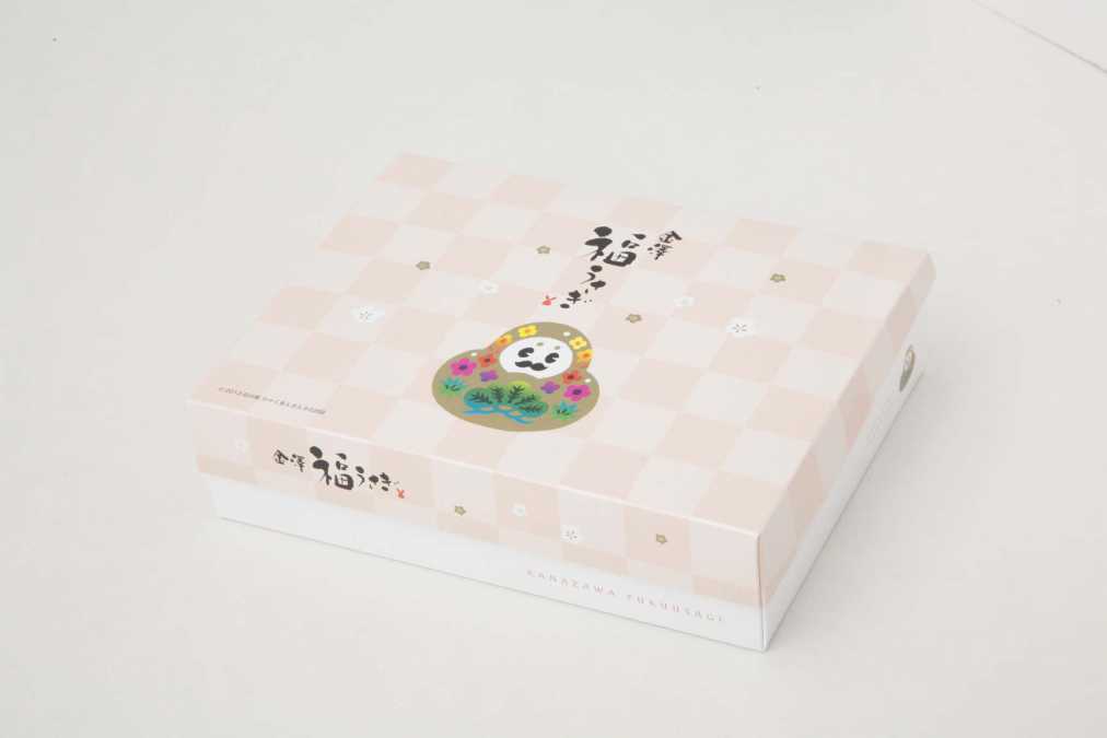 金澤福うさぎ ひゃくまんさんver.　6個入り972円