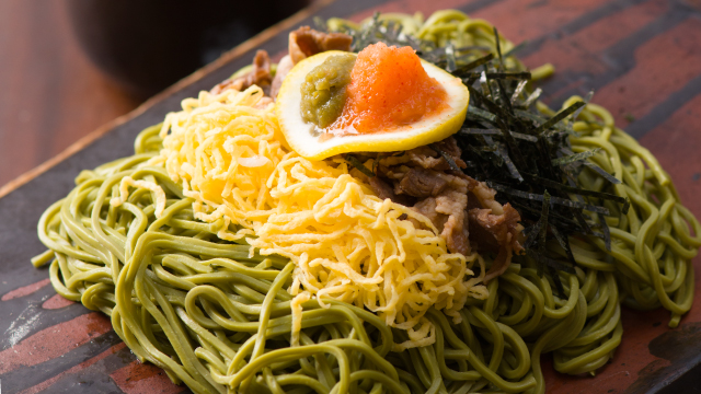 kawara名物！瓦そば1380円（税抜）