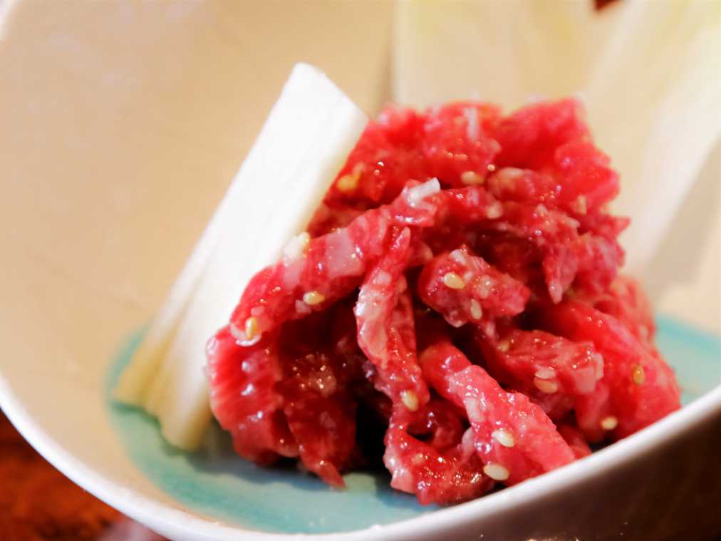 塩ユッケ(大)1800円