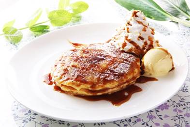 「パンケーキブリュレ」単品655円